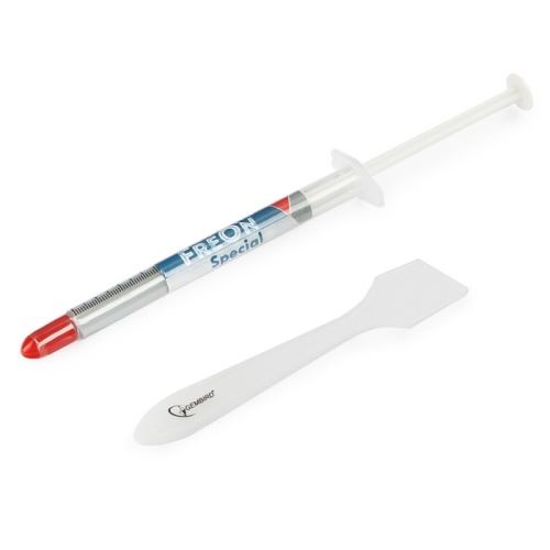 Термопаста Gembird FreOn Special GF-11-1.5 для радиаторов, 1,5 г, шприц | код GF-11-1.5 | Gembird