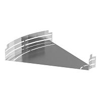 Угол горизонтальный изменяемый 0-45 градусов Стандарт INOX (AISI 304) 500х80 Промрукав | код PR16.3600 | ПРОМРУКАВ