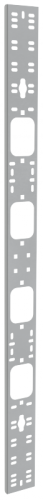 ITK Органайзер кабельный вертикальный 75х12мм 47U серый | код CO35-07547-R | ITK by IEK