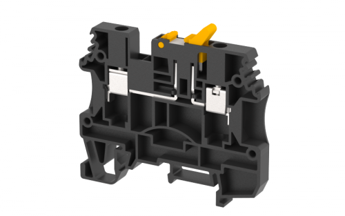 Клеммапроходная винтовая 4 мм2, с размыкателем, на 2 подключения, черная DUTKD4(BK) | код 1703120005 | Elmex Клеммапроходная винтовая 4 мм2, с размыкателем, на 2 подключения, черная DUTKD4(BK) | код 1703120005 | Elmex