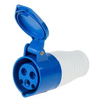 Розетка 213 переносная 2Р+РЕ 16А 220В IP44 REXANT | код 11-8918 | REXANT