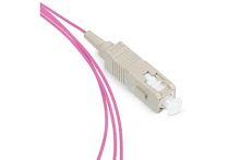 Патч-корд оптический LANMASTER, симплексный, FC/PC-ST/PC, OM4, LSZH, 3.0 м | код LAN-FC-ST/OM4-3.0 | LANMASTER