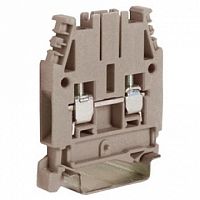 Проходная клемма с винтовым зажимом DKC Quadro 4мм?, синий, ZCBI04 | код. ZCBI04 | DKC