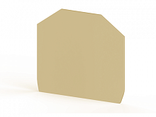 450 309, Концевой сегмент на клеммники AVK-Y4/Y6, (бежевый), NPP / AVK-Y4/Y6 | код 0.0.0.4.50309 | KLEMSAN