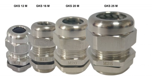 Ввод кабельный из нержавеющей стали, 10шт. | код GKS 16 M | ПРОВЕНТО Ввод кабельный из нержавеющей стали, 10шт. | код GKS 16 M | ПРОВЕНТО