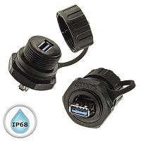 Разъём герметичный SZC M25USBZ0-3.0G, 4.8 Гб/с | код 107875 | SZC