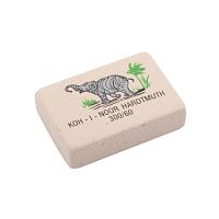 Ластик KOH-I-NOOR Слон 300/60, 31x21x8 мм, белый/цветной, прямоугольный, натуральный каучук, 0300060025KDRU | код 225400 | KOH-I-NOOR