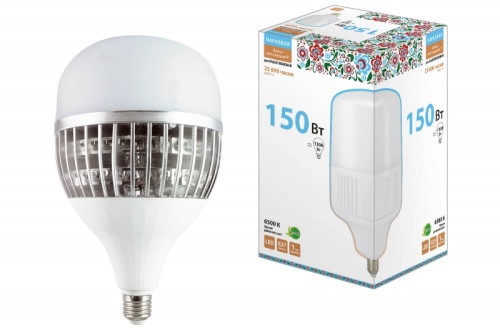 Лампа светодиодная T-150 Вт-230 В-6500 К–E27 (170x295 мм) НАРОДНАЯ | код SQ0340-1641 | TDM НАРОДНЫЙ Лампа светодиодная T-150 Вт-230 В-6500 К–E27 (170x295 мм) НАРОДНАЯ | код SQ0340-1641 | TDM НАРОДНЫЙ