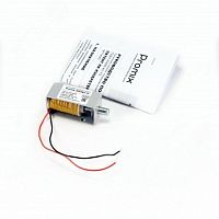 Замок электромеханический с толкателем и датчиком | код Promix-SM323.10.3-01 black | Promix