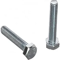 Болт ГОСТ 7798-70 М8х35 шестигранная голова полная резьба класс прочности 8.8 покрытие цинк ЭТМ
