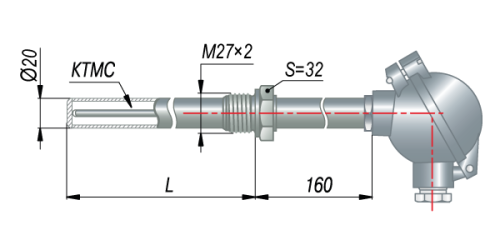 Преобразователь термоэлектрический (0…+1000 С) ДТПN135М-0915.250.1,0.И | код 151401 | ОВЕН