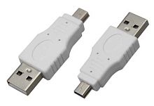Переходник штекер USB-A (Male)-штекер miniUSB (Male) REXANT | код 18-1174 | REXANT