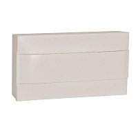 Practibox S Пластиковый щиток Навесной (ЩРн-П) 1X18 Белая дверь | код 137606 | Legrand