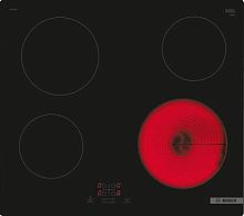 Варочная поверхность Bosch PKE611BA2E черный | код 1924410 | BOSCH