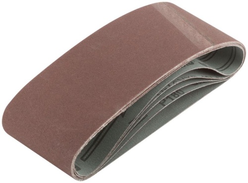 Ленты шлифовальные бесконечные, водостойкие, на тканевой основе, 5 шт, 75х457 мм Р 180 | код 39688 | FIT фото 2