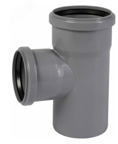 Тройник канализационный (полипропилен) 75x75/87,5град. | код 207787 | PRO AQUA
