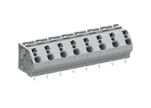 245404 Клемма угловая MCS, 4 конт., шаг 10.0мм, сер., шт | код 245404 | SUPU