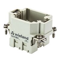 Вилочный держатель контактных вставок REVOS FLEX Size 6, для 2 вставок | код 78.010.0653.0 | Wieland