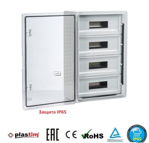 PP3118 Модульный пластиковый шкаф, IP65, УХЛ1., 400х600х200 на 60 модулей (15х4) Прз. Двр. | код PP3118 | Plastim PP3118 Модульный пластиковый шкаф, IP65, УХЛ1., 400х600х200 на 60 модулей (15х4) Прз. Двр. | код PP3118 | Plastim