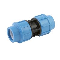 Муфта соединительная 32х32 для труб ПНД | код 9255 | Джилекс