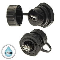 Разъём герметичный SZC M25USBZ0-2.0G, 480 Мб/с | код 107873 | SZC