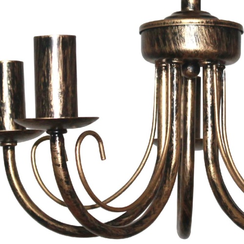 Светильник Рустика 253 бронза НСБ 01-5х60-123 Е14 ИУ | код 1005404246 | Элетех фото 2