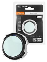 Выключатель 1-кл. 16А 250В кнопочный механизм фисташковый, Байкал TDM | код SQ1819-0122 | TDM