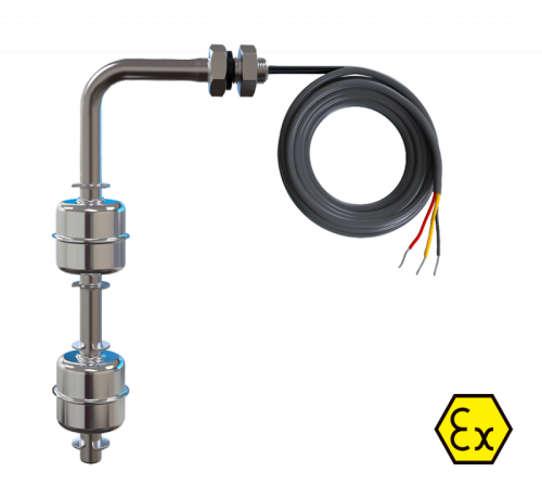 Датчик уровня поплавковый ПДУ-1.2.450.К.250/75-ЕХ | код 143077 | ОВЕН