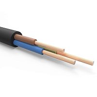 Кабель силовой гибкий КГтп-ХЛ 3х1,5 мм кв, длина 50 метров, ГОСТ REXANT | код 01-8420-50 | REXANT