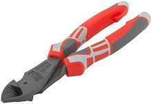 Бокорезы "Эталон" усиленные смещенный шарнир CrV сталь ребра жесткости на губках тефлоновое покрытие 3К прорезиненные ручки 180мм FIT 50693