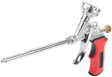 Пистолет для монтажной пены, прорезиненная ручка | код 14274 | FIT