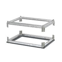 Рама крыши и основание оцинкованные RAL7011 для корпусов CQE N, ШхГ 400х600 мм, комплект | код R5NGTB46 | DKC