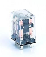 Промежуточное реле 2 конт. с LED инд. 5А 36В AC ПР-102 | код 23856DEK | DEKraft