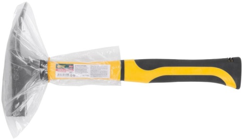 Молоток кровельщика кованый, фибергласовая усиленная прорезиненная ручка, 600 гр. | код 44522 | FIT фото 3