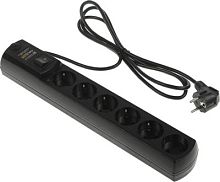 Сетевой фильтр Most HPw 2м (6 розеток) черный (коробка) | код 479627 | MOST