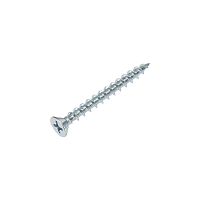 Саморез оконный KRANZ острый, 4.1х40, белый цинк, упаковка поставщика ( 6 000 шт. ) | код 1502-4140-1 | KRANZ