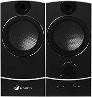 Колонки Оклик OK-118 2.0 черный 4Вт | код 315690 | Oklick