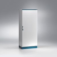 Щит EMOX моноблочный 1600x1000x400мм (ВxШxГ) с монтажной панелью, RAL7035, IP66 | код EMOX-101604PR | ETA