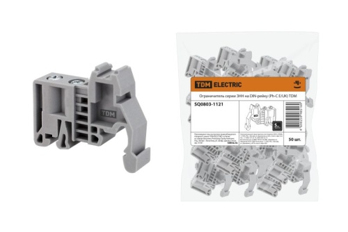 Ограничитель серии ЗНН на DIN-рейку (Ph-C E/UK) TDM | код SQ0803-1121 | TDM