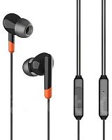 Наушники вкладыши Itel E12 1.2м черный проводные в ушной раковине (IEP-12) | код 1911965 | ITEL