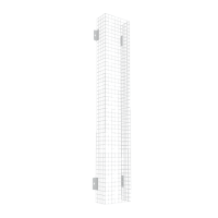 Защитная решетка для панелей 1195х180 | код PG-2 | EKF