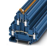 Клеммы с ножевыми размыкателями UTTB 2,5-MT-P/P BU | код 3044641 | PHOENIX CONTACT