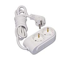 Удлинитель 2х5м с заземл. 16А IP20 ПВС 3х1.5 защ. шторки Makel N2210064