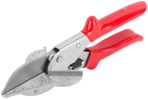 Ножницы для резки пластиковых профилей под углом с наковальней 215мм FIT 60060 фото 2