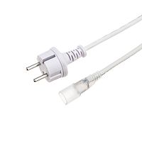 Установочный набор для Гибкого неона 16х16мм формы D (шнур питания каучук с диодным мостом и вилкой, заглушка, переходная муфта, игла) 1,5м NEON-NIGHT | код 134-501 | NEON-NIGHT