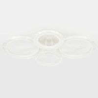 Светильник светодиодный Ring CLL-1-59-RC WH 59Вт 3000К-6000К 600х400х110 с пультом ДУ бел. Эра Б0069748