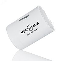 Коронка биметаллическая 20мм (мелкий зуб) по дереву и металлу Bi metall HSS, RMF020 | код 7020760001 | RENNMAUS