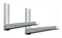 Кронштейн для СВЧ Holder MWS-2002 металлик макс.40кг настенный фиксированный | код 652829 | HOLDER