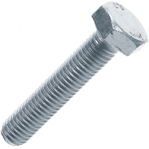 Болт с шестигранной головкой нержавеющий (А2) М8х70 (DIN 931) (50 шт/уп) Промрукав | код PR08.7444 | ПРОМРУКАВ