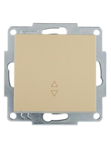 VESNA Выключатель проходной золото | код 742-3688-105 | LEZARD фото 2